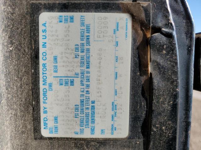 Photo 10 from auction – 1985 FORD F150 with VIN 1FTCF15F9FKA44686