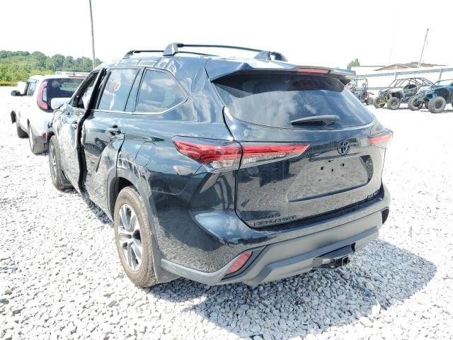 Photo 3 from auction – 2021 TOYOTA HIGHLANDER with VIN 5TDHZRBH6MS098194