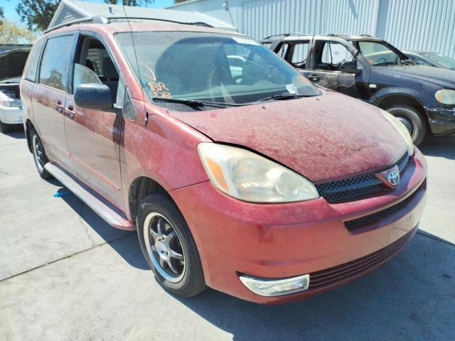 TOYOTA SIENNA CE 2004 with VIN 5TDZA23C34S085022 - Photo from auction