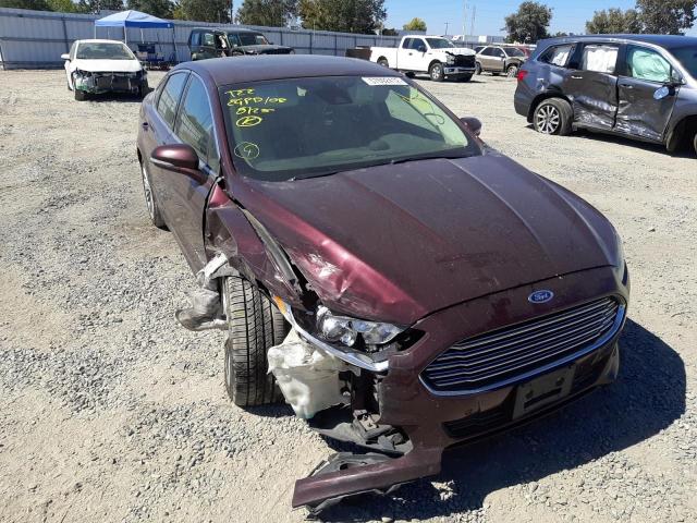 FORD FUSION SE 2013 with VIN 3FA6P0LU4DR127608 - Photo from auction
