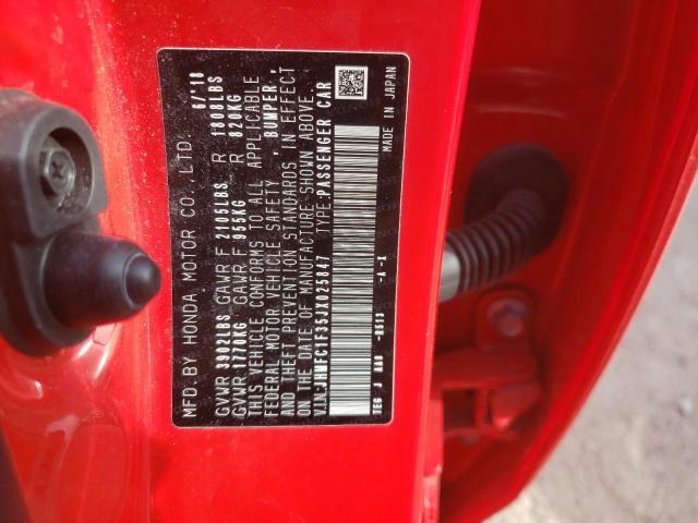 Photo 10 from auction – 2018 HONDA CIVIC EX with VIN JHMFC1F35JX025847