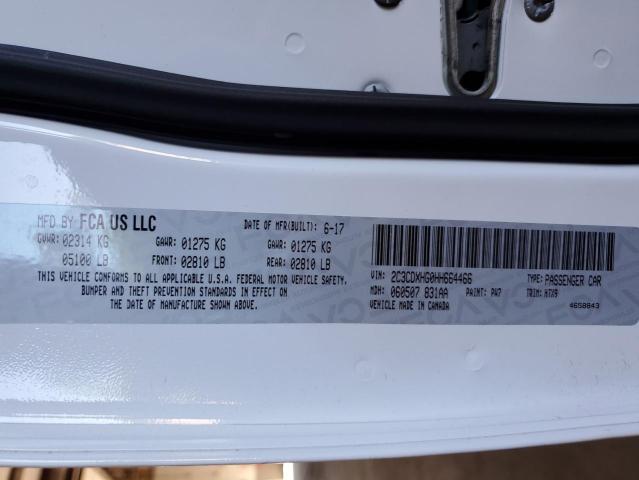 Photo 10 from auction – 2017 DODGE CHARGER SX with VIN 2C3CDXHG0HH664466