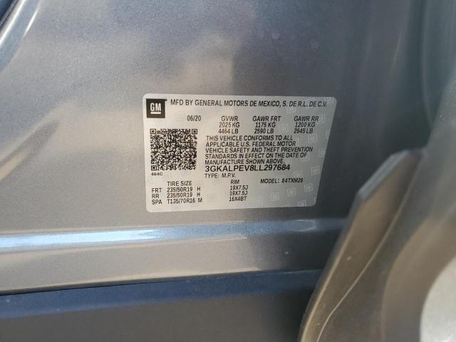 Photo 10 from auction – 2020 GMC TERRAIN SL with VIN 3GKALPEV8LL297684