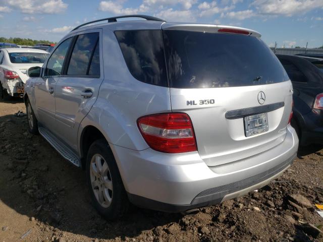 Photo 3 from auction – 2007 MERCEDES-BENZ ML 350 with VIN 4JGBB86E07A284573