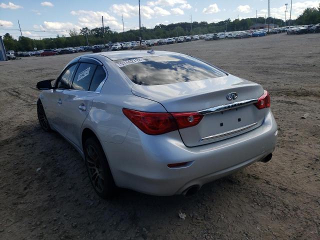 Photo 3 from auction – 2014 INFINITI Q50 BASE with VIN JN1BV7AR3EM690314