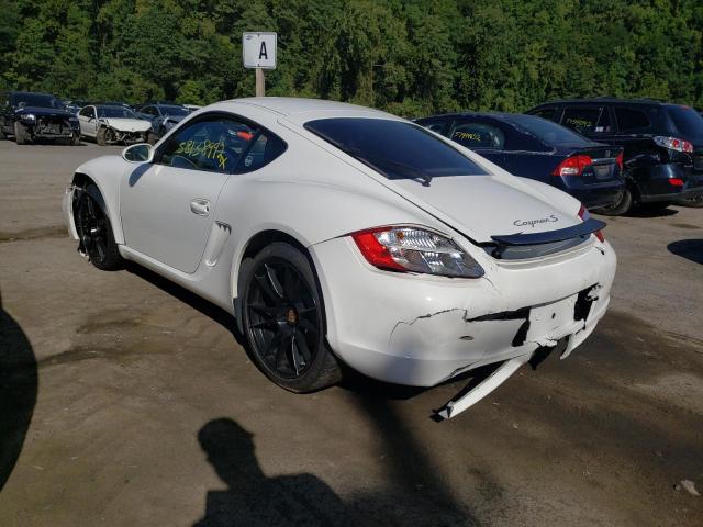 Photo 3 from auction – 2007 PORSCHE CAYMAN S with VIN WP0AB29887U783428