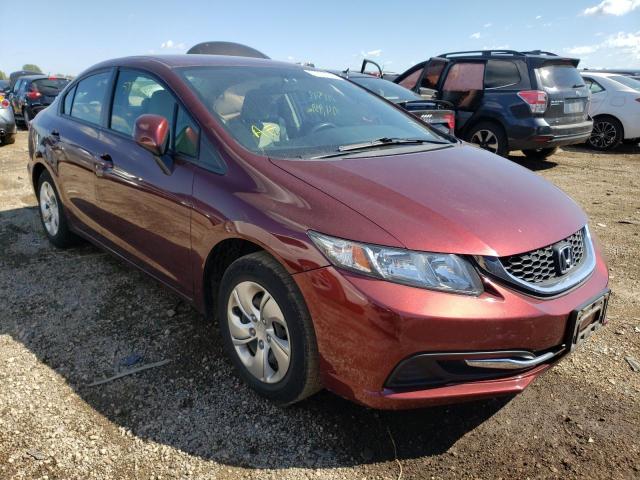 Photo 1 from auction – 2013 HONDA CIVIC LX with VIN 19XFB2F5XDE053840