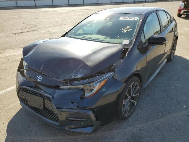Photo 2 from auction – 2020 TOYOTA COROLLA SE with VIN 5YFS4RCE2LP043998