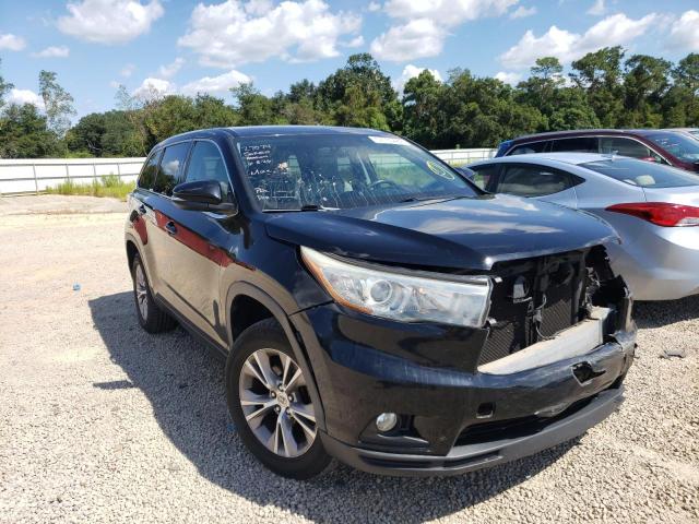 TOYOTA HIGHLANDER 2015 with VIN 5TDZKRFH5FS070151 - Photo from auction