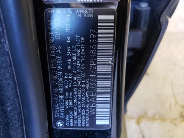 Photo 10 from auction – 2002 BMW 325 XI with VIN WBAEU33472PH86397