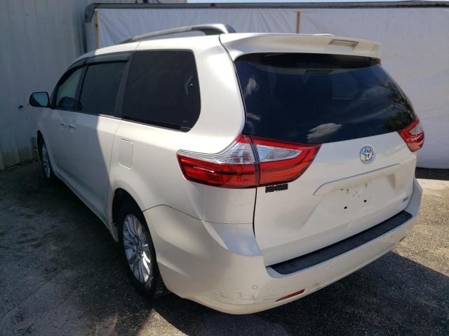 Photo 3 from auction – 2015 TOYOTA SIENNA XLE with VIN 5TDYK3DC8FS530614