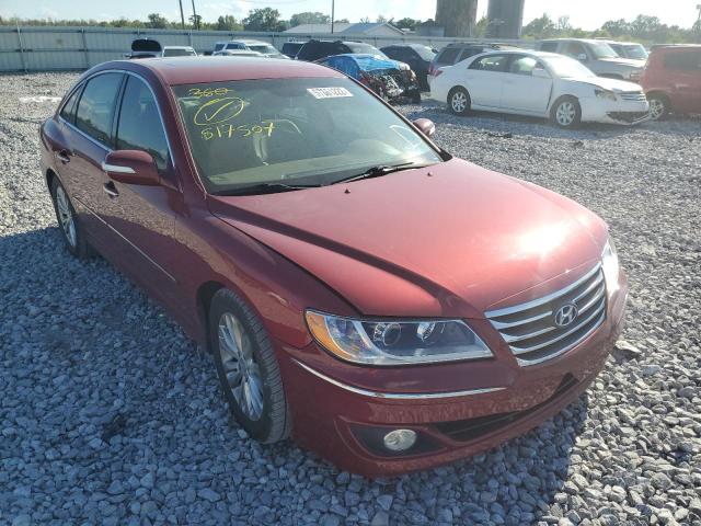 HYUNDAI AZERA GLS 2011 with VIN KMHFC4DF9BA517507 - Photo from auction