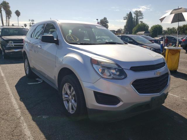 CHEVROLET EQUINOX LS 2017 with VIN 2GNALBEK3H1599162 - Photo from auction