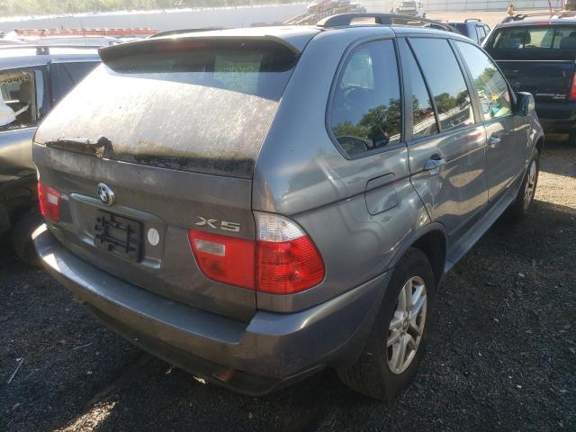 Photo 4 from auction – 2006 BMW X5 3.0I with VIN 5UXFA13506LY44498