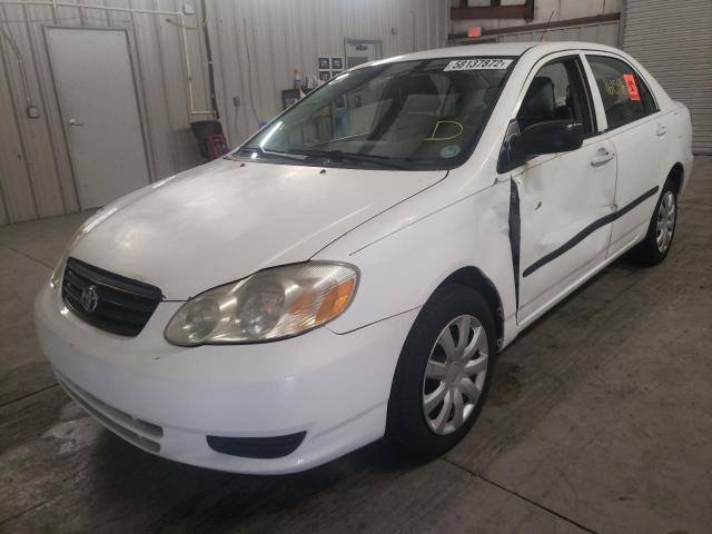 Photo 2 from auction – 2003 TOYOTA COROLLA CE with VIN 1NXBR32E93Z173310