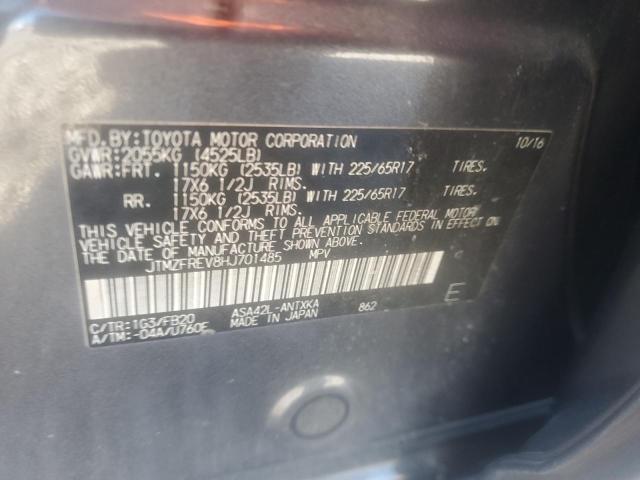 Photo 10 from auction – 2017 TOYOTA RAV4 LE with VIN JTMZFREV8HJ701485