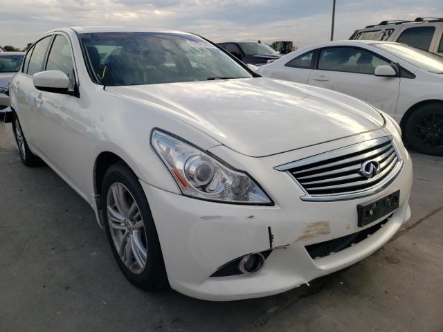 INFINITI G25 2011 with VIN JN1DV6AR5BM654011 - Photo from auction