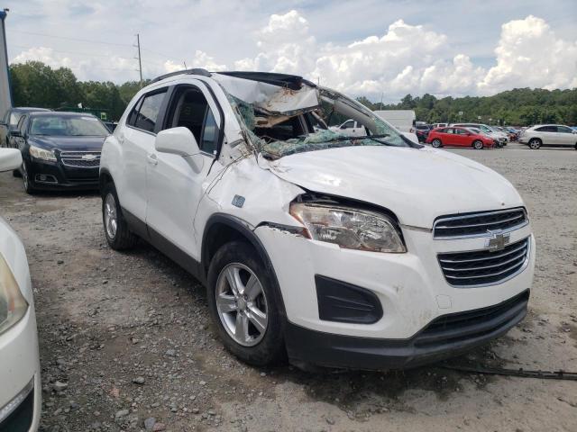 CHEVROLET TRAX 1LT 2016 with VIN 3GNCJLSBXGL126168 - Photo from auction