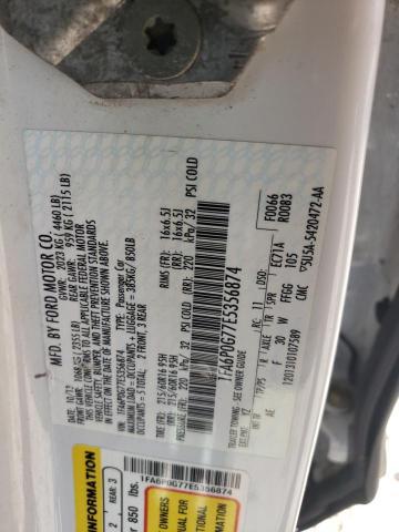 Photo 10 from auction – 2014 FORD FUSION S with VIN 1FA6P0G77E5356874