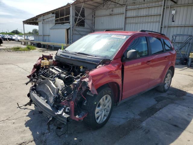 Photo 2 from auction – 2018 DODGE JOURNEY SE with VIN 3C4PDCAB1JT385559