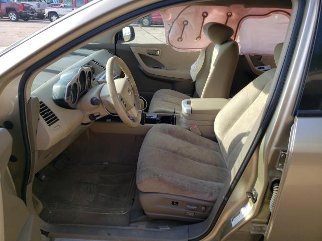 Photo 5 from auction – 2006 NISSAN MURANO with VIN JN8AZ08T76W412919