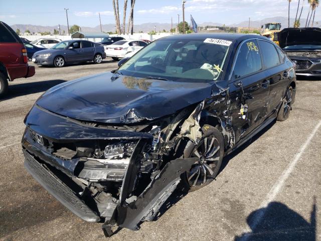 Photo 2 from auction – 2022 HONDA CIVIC EXL with VIN 19XFL1H70NE001091