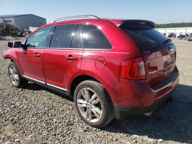 Photo 3 from auction – 2013 FORD EDGE SEL with VIN 2FMDK3JC0DBE24722