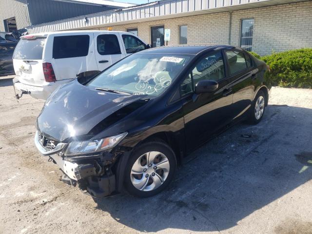 Photo 2 from auction – 2015 HONDA CIVIC LX with VIN 19XFB2F59FE113111