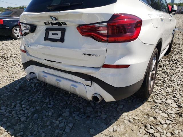 Photo 9 from auction – 2021 BMW X3 XDRIVE3 with VIN 5UXTY5C00M9F85874