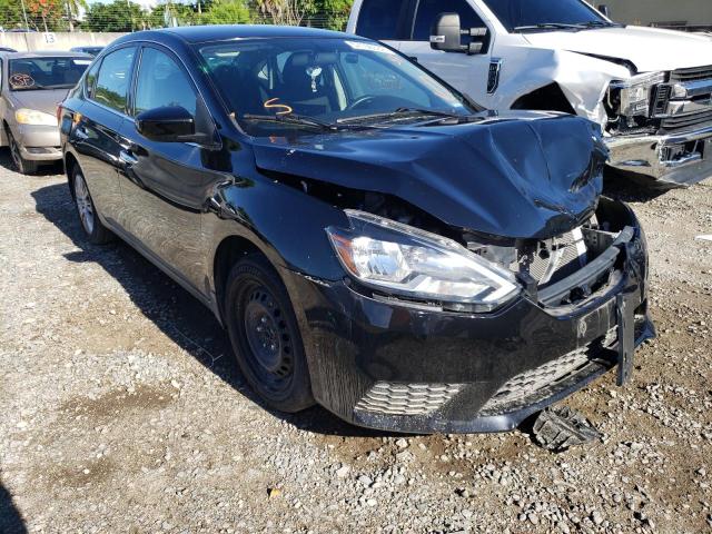 NISSAN SENTRA S 2017 with VIN 3N1AB7AP6HY385376 - Photo from auction