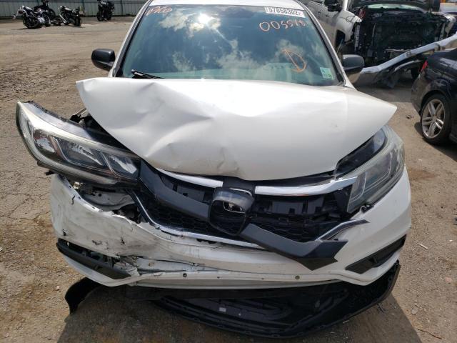 Photo 7 from auction – 2016 HONDA CR-V SE with VIN 5J6RM3H48GL005518