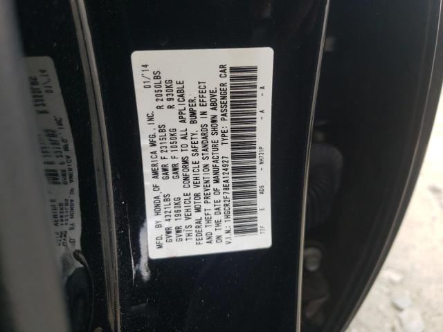 Photo 10 from auction – 2014 HONDA ACCORD EX with VIN 1HGCR2F78EA124927