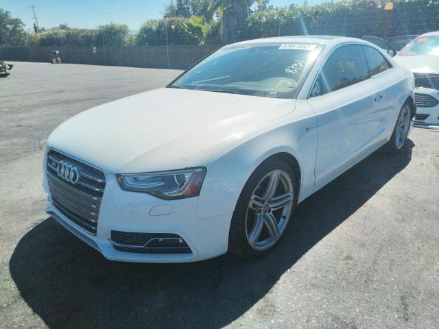Photo 2 from auction – 2014 AUDI S5 PREMIUM with VIN WAUCGAFR0EA043000