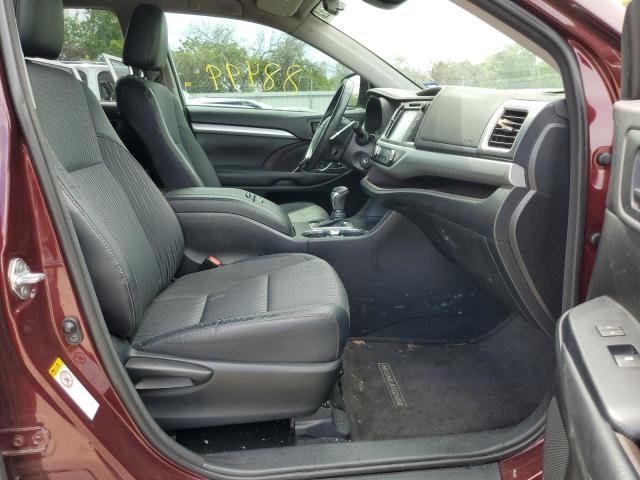 Photo 5 from auction – 2018 TOYOTA HIGHLANDER with VIN 5TDZZRFH5JS284450