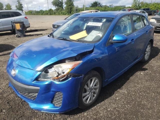 Photo 2 from auction – 2013 MAZDA 3 I with VIN JM1BL1L76D1740456