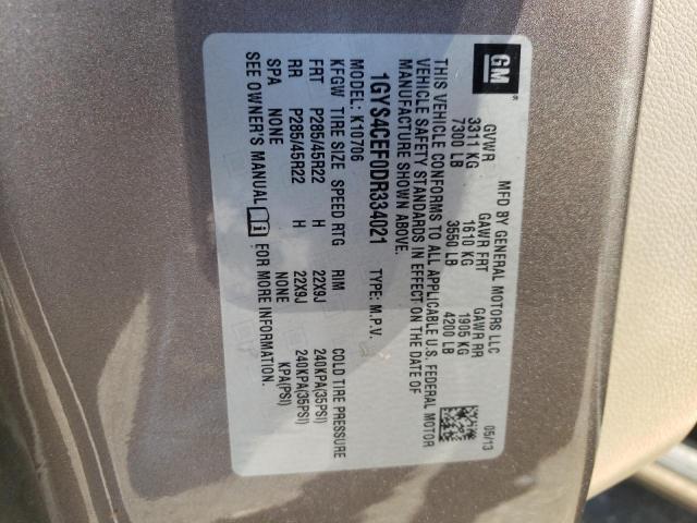 Photo 10 from auction – 2013 CADILLAC ESCALADE P with VIN 1GYS4CEF0DR334021