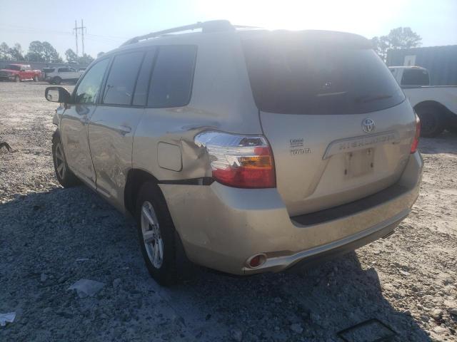 Photo 3 from auction – 2008 TOYOTA HIGHLANDER with VIN JTEES41A282049226