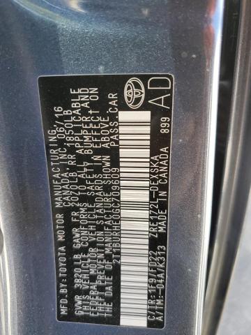 Photo 10 from auction – 2016 TOYOTA COROLLA L with VIN 2T1BURHE0GC709609