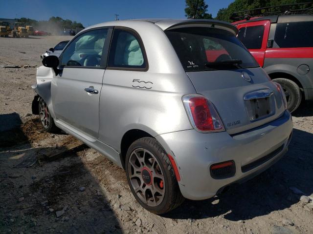 Photo 3 from auction – 2012 FIAT 500 SPORT with VIN 3C3CFFBR3CT116198