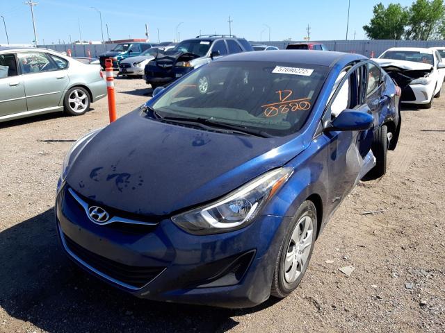 Photo 2 from auction – 2016 HYUNDAI ELANTRA SE with VIN 5NPDH4AE8GH720820