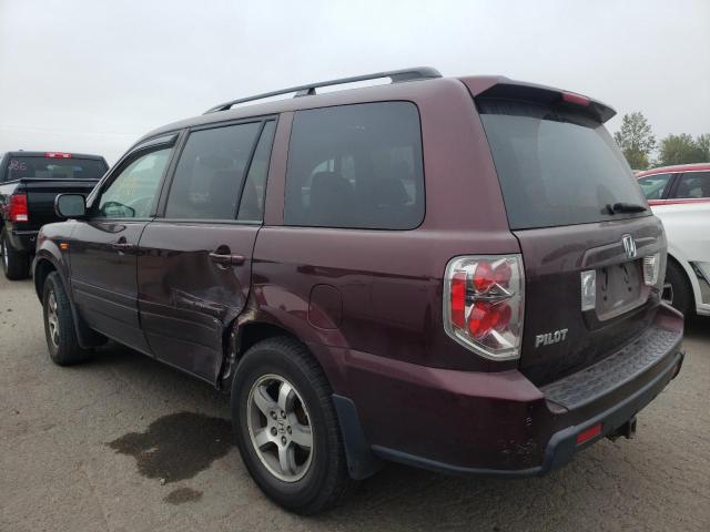 Photo 3 from auction – 2007 HONDA PILOT EXL with VIN 2HKYF18677H529197