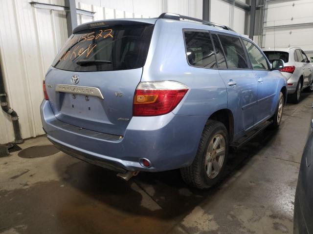 Photo 4 from auction – 2008 TOYOTA HIGHLANDER with VIN JTEES41A082004916