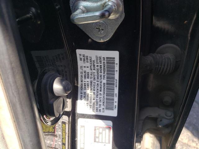 Photo 10 from auction – 2010 HONDA INSIGHT EX with VIN JHMZE2H73AS042608