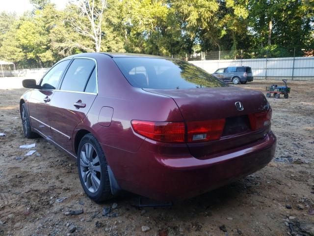 Photo 3 from auction – 2005 HONDA ACCORD EX with VIN 1HGCM56785A093100