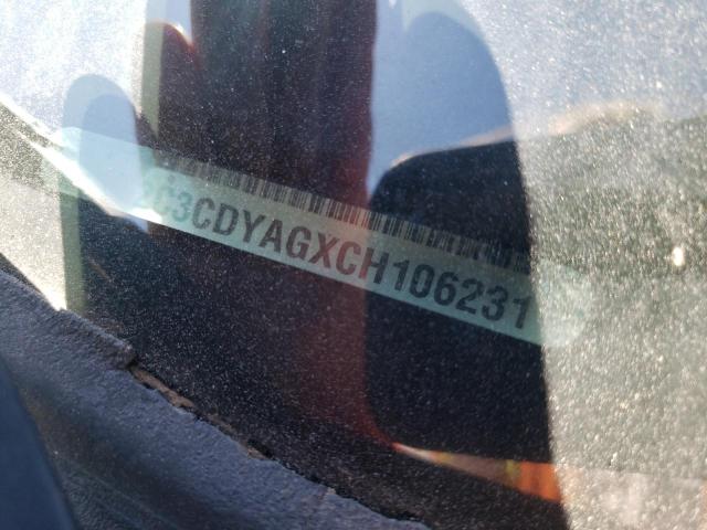 Photo 10 from auction – 2012 DODGE CHALLENGER with VIN 2C3CDYAGXCH106231