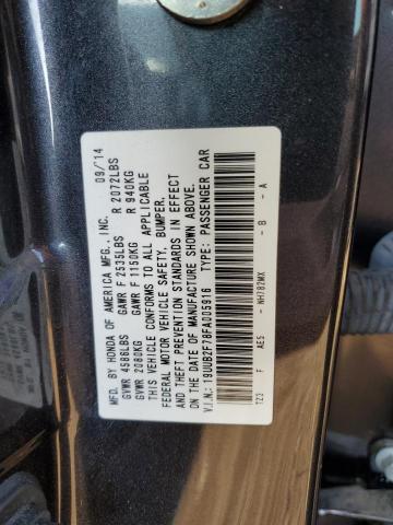 Photo 10 from auction – 2015 ACURA TLX ADVANC with VIN 19UUB2F78FA005916