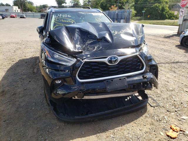 Photo 9 from auction – 2021 TOYOTA HIGHLANDER with VIN 5TDGZRBH3MS071997
