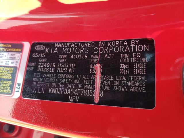Photo 10 from auction – 2015 KIA SOUL + with VIN KNDJP3A54F7815278