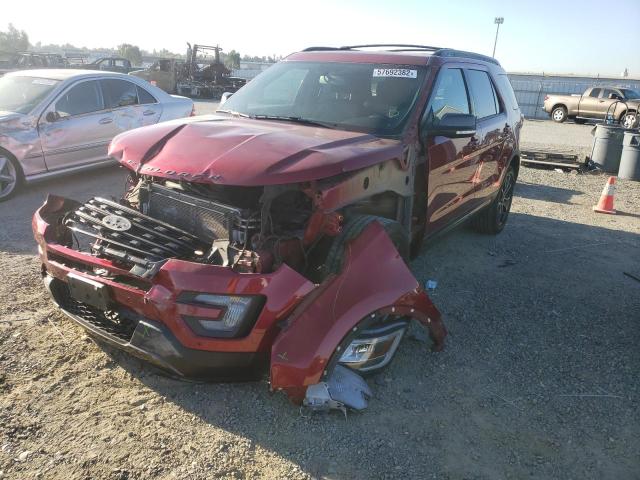Photo 2 from auction – 2017 FORD EXPLORER X with VIN 1FM5K8D84HGD13128