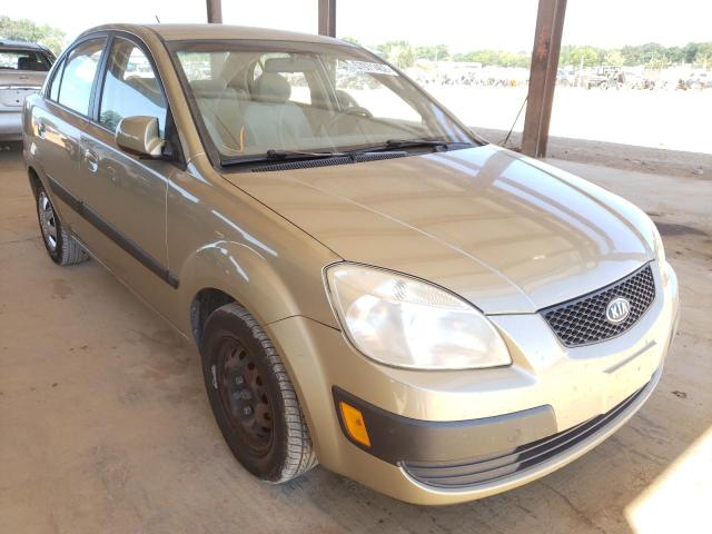 KIA RIO BASE 2007 with VIN KNADE123376249672 - Photo from auction